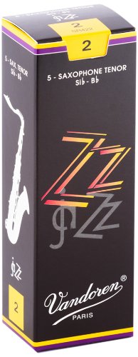 Vandoren - Tenor Sax ZZ Reeds Strength 2; Box of 5 #SR422