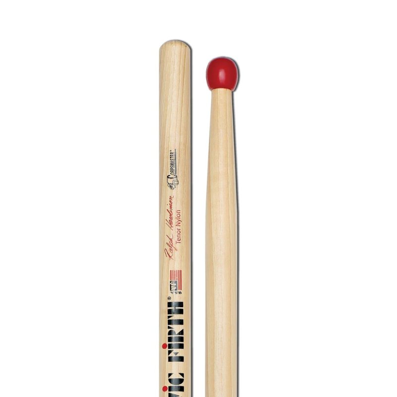 Vic Firth - Corpsmaster Multi-tenor Ralph Hardimon Tenor Stick, Nylon #SRHTSN