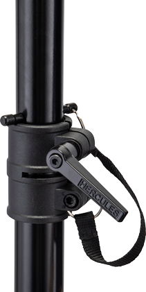 Hercules Stands - Hercules SS350B Adjustable Sub Pole with M20 Hybrid Adaptor #SS350B