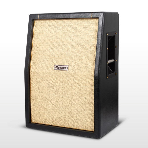 Marshall - 2 x 12" G12M-65 Creamback Upright Amp Cabinet, Black #ST212