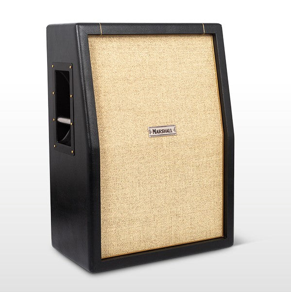 Marshall - 2 x 12" G12M-65 Creamback Upright Amp Cabinet, Black #ST212