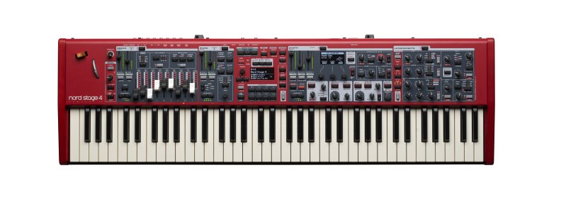 Nord - Stage 4 Compact 73-Note Semi-Weighted Waterfall Triple Sensor Keyboard #STAGE4COMPACT