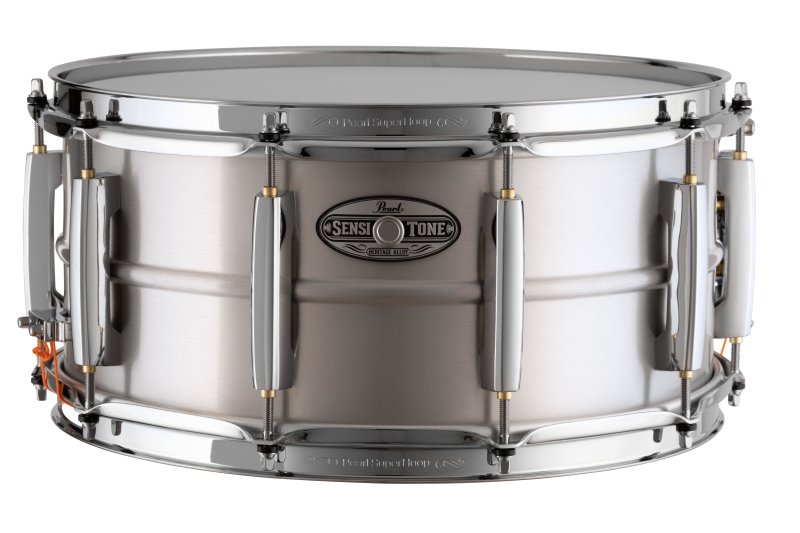 Pearl - 14" x 6.5" SensiTone Heritage Alloy Snare Drum, Aluminum #STH1465AL