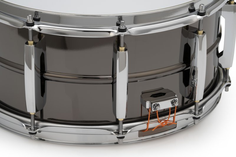 Pearl - 14" x 6.5" SensiTone Heritage Alloy Snare Drum, Black Nickel-over-Brass #STH1465BR