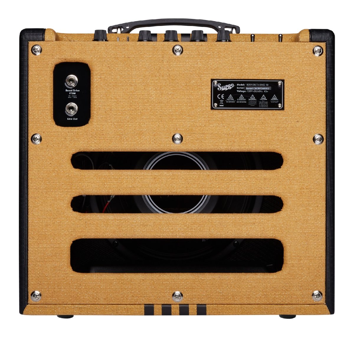 Supro - Delta King 10 - 1X10 / 5-WATT /REVERB Back