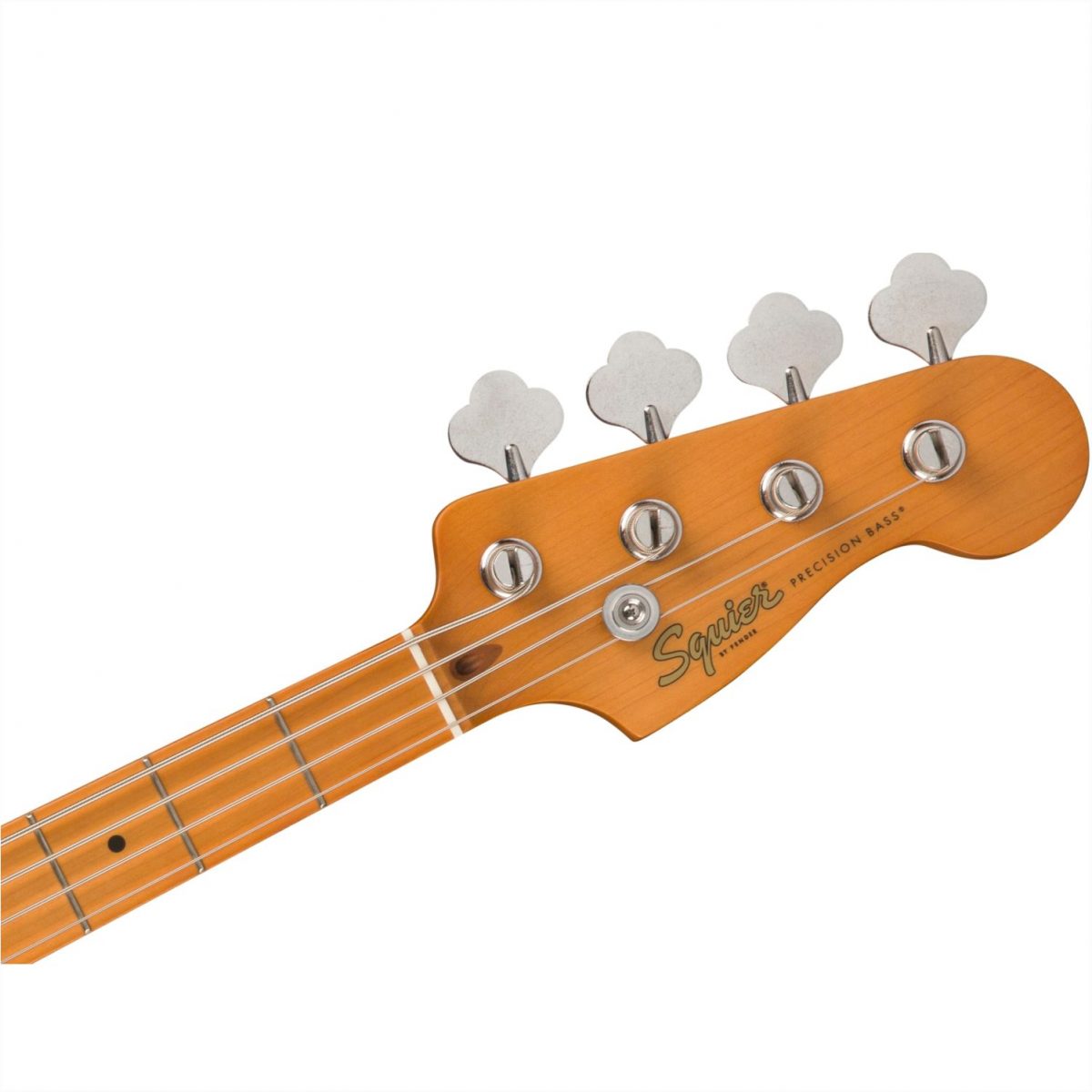 Squier - 40th Anniversary Precision Bass®, Vintage Edition - Satin Vintage Blonde - 0379530507 - head