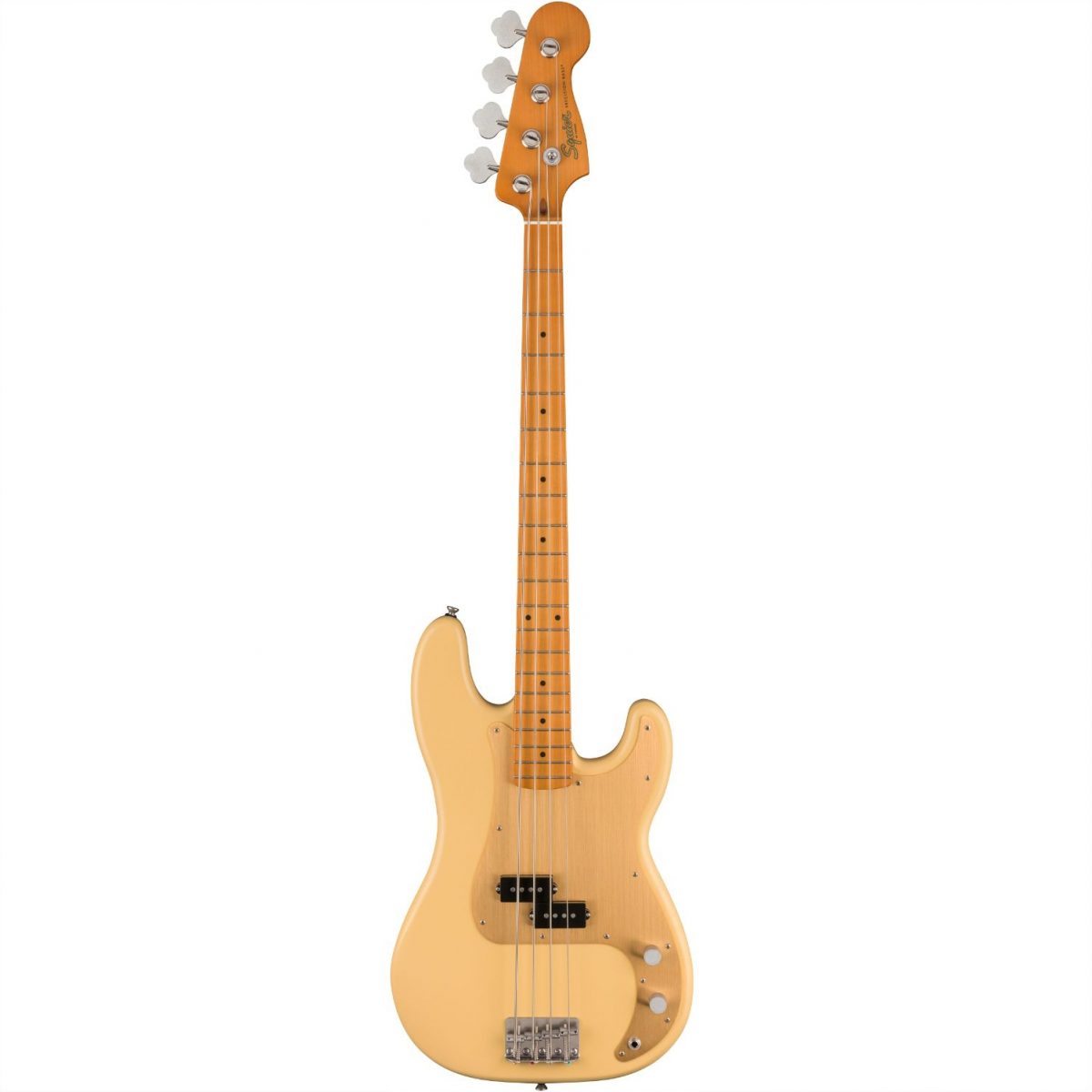 Squier - 40th Anniversary Precision Bass®, Vintage Edition - Satin Vintage Blonde - 0379530507