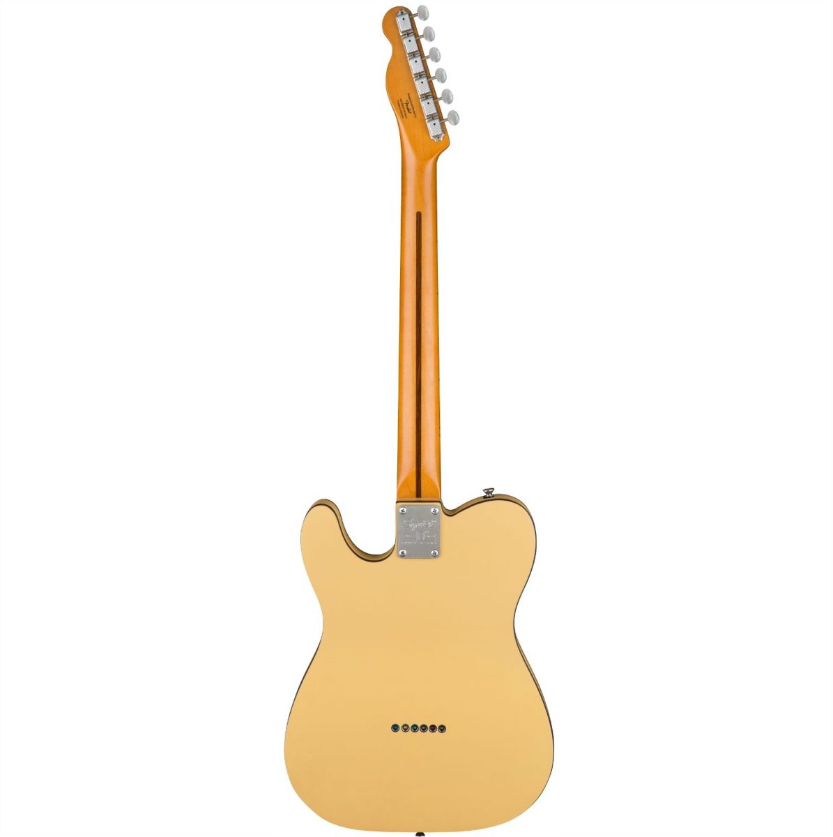 Squier - 40th Anniversary Telecaster, Vintage Edition, Maple Fingerboard - Satin Vintage Blonde-back