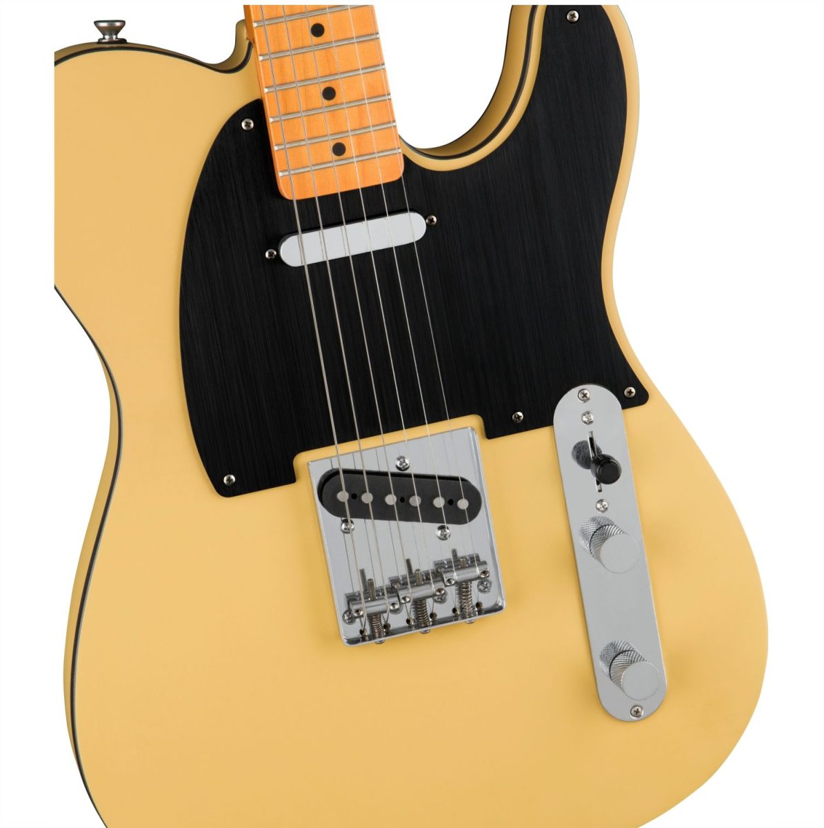 Squier - 40th Anniversary Telecaster, Vintage Edition, Maple Fingerboard - Satin Vintage Blonde-front2