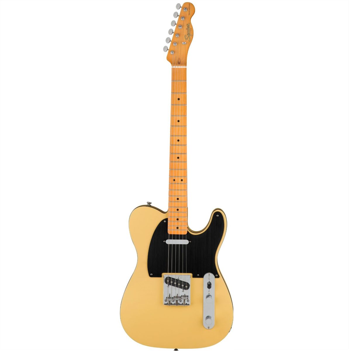 Squier - 40th Anniversary Telecaster, Vintage Edition, Maple Fingerboard - Satin Vintage Blonde