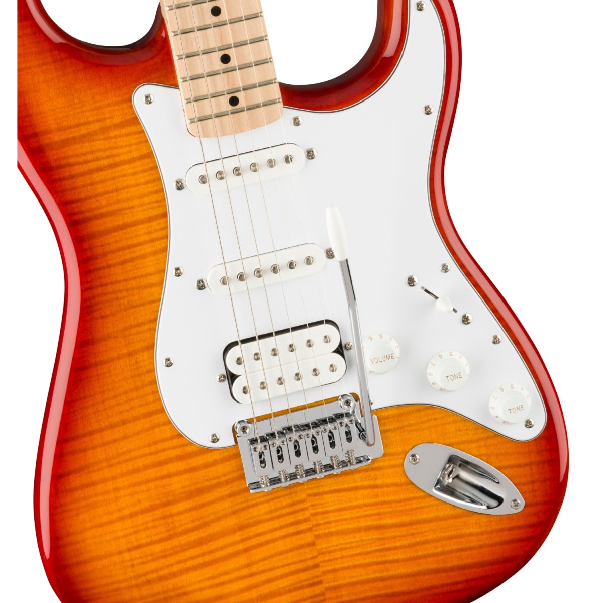 Squier - Affinity Series Strato FMT HSS - Sienna Sunburst - 0378152547-front2