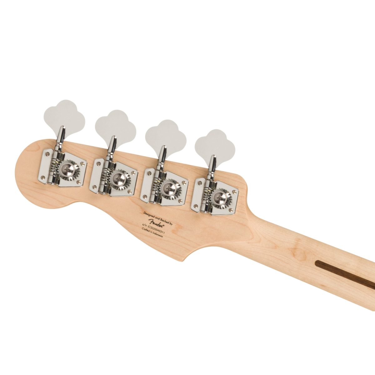 Squier - Affinity Series™ - Precision Bass PJ - Olympic White - 0378553505-neck2
