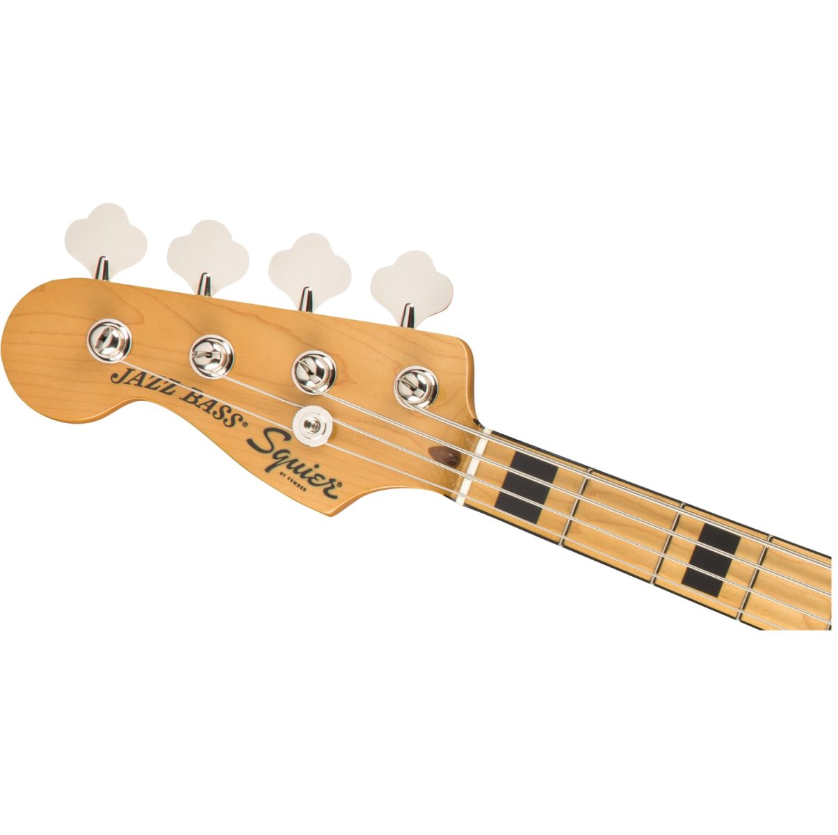 Squier Classic Vibe '70s Jazz Bass - Left-Handed - Black - 0374545506-head