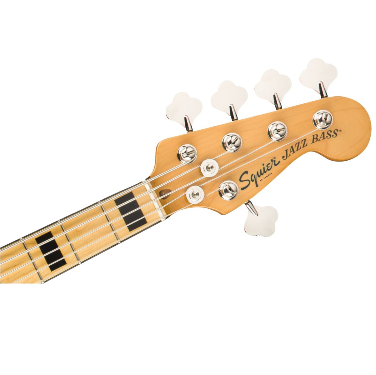 Squier Classic Vibe '70s Jazz Bass V - Black - 0374550506-Head