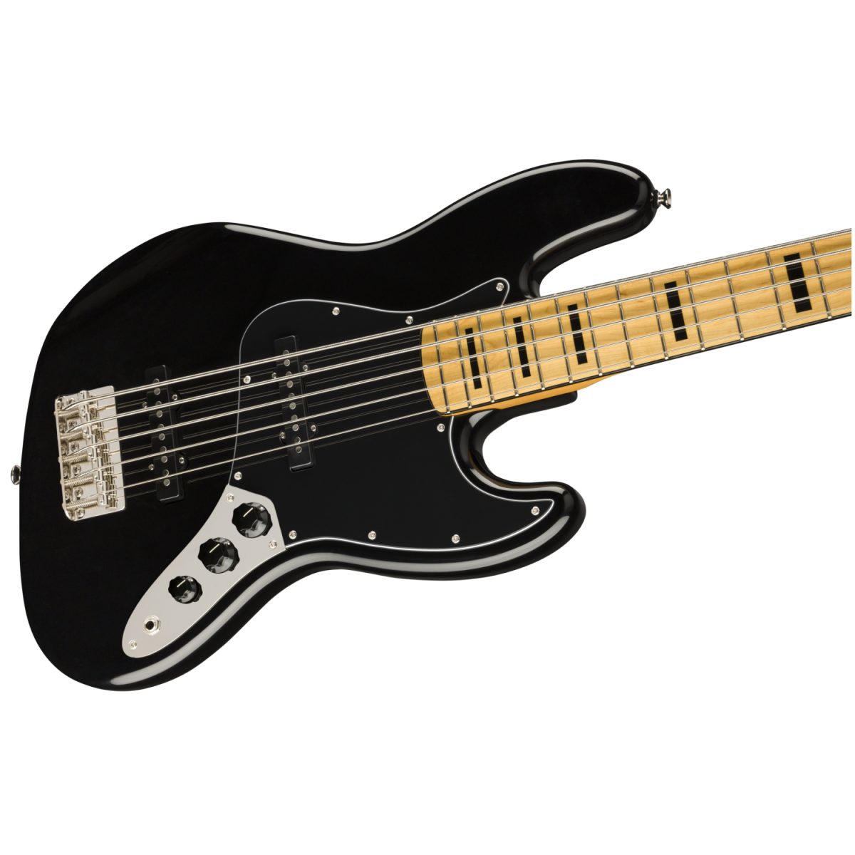 Squier Classic Vibe '70s Jazz Bass V - Black - 0374550506-front2
