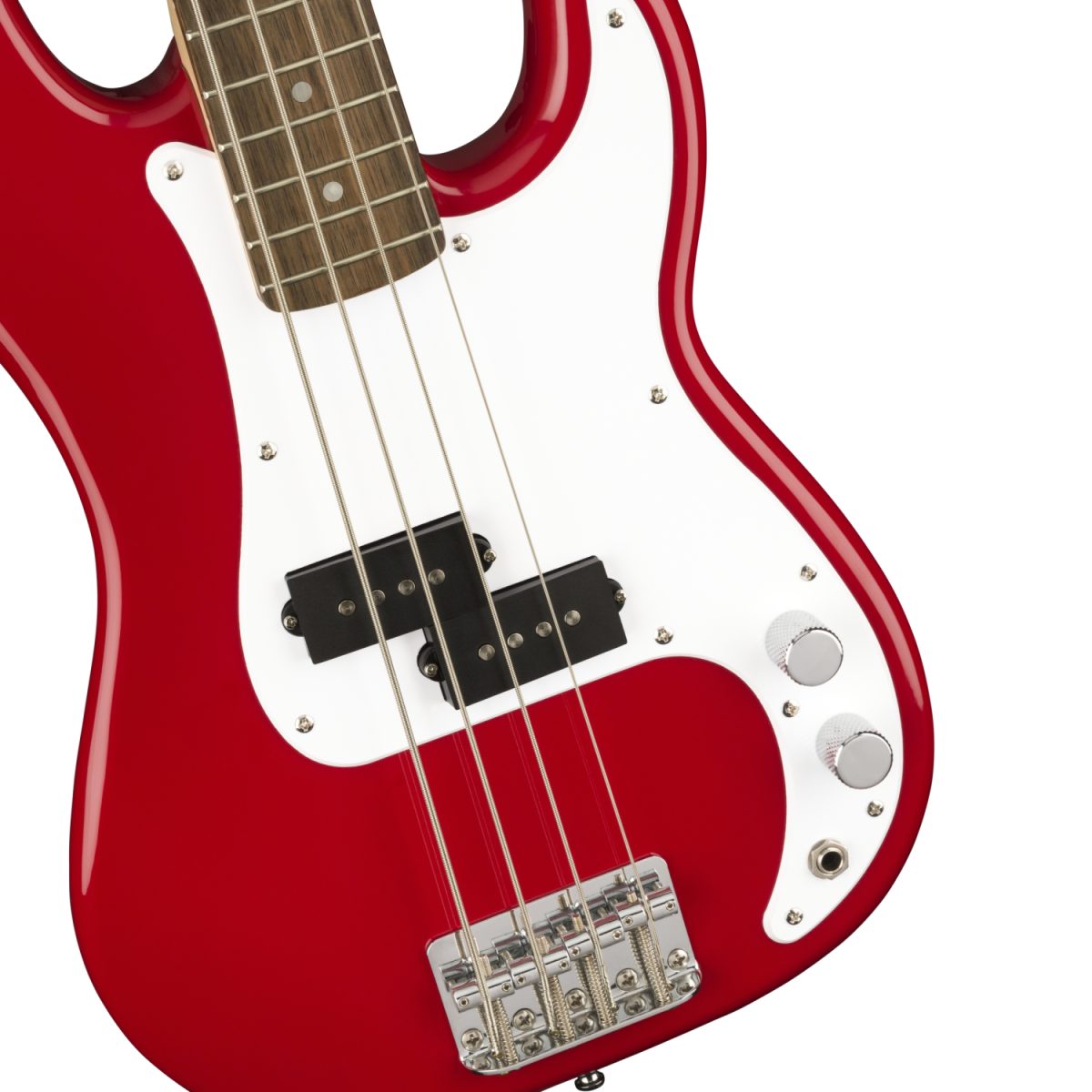 Squier Mini P Bass - Dakota Red - 0370127554-front2