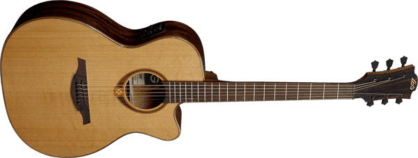 LAG Guitars - Auditorium Slim Cutaway Electro Guitar #T118ASCE