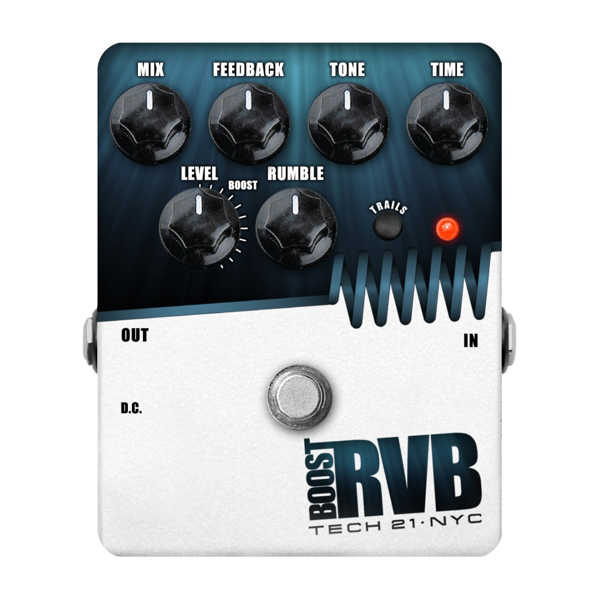 Tech 21 - Boost RVB Analog Reverb Emulator with Clean Boost