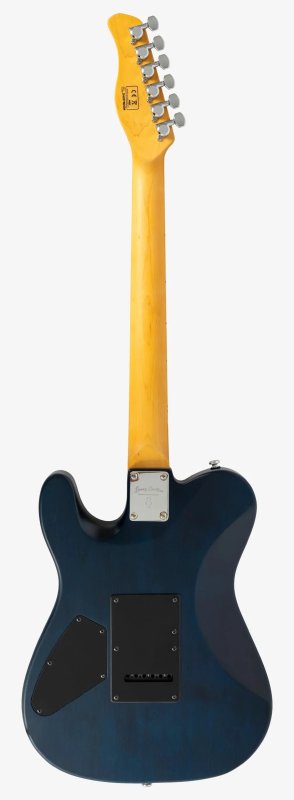 Sire - Sire T7 FM New Gen T-Style Electric Guitar with LC Super-Modern Zebra Pickups #T7-FM-NEWGEN-TBL