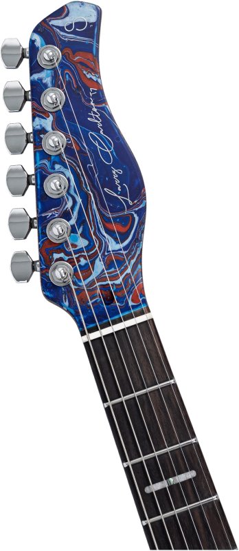Sire - Sire T7 SW T-Style Electric Guitar with LC Super-Modern Pickups, Blue Swirl #T7-SW-BLUESWIRL