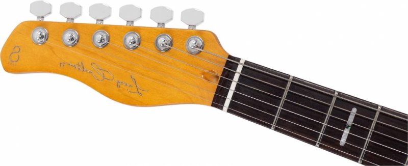 Sire - Larry Carlton Semi-Hollowbody Guitar, See-Thru Red #T7TM-STR-LH