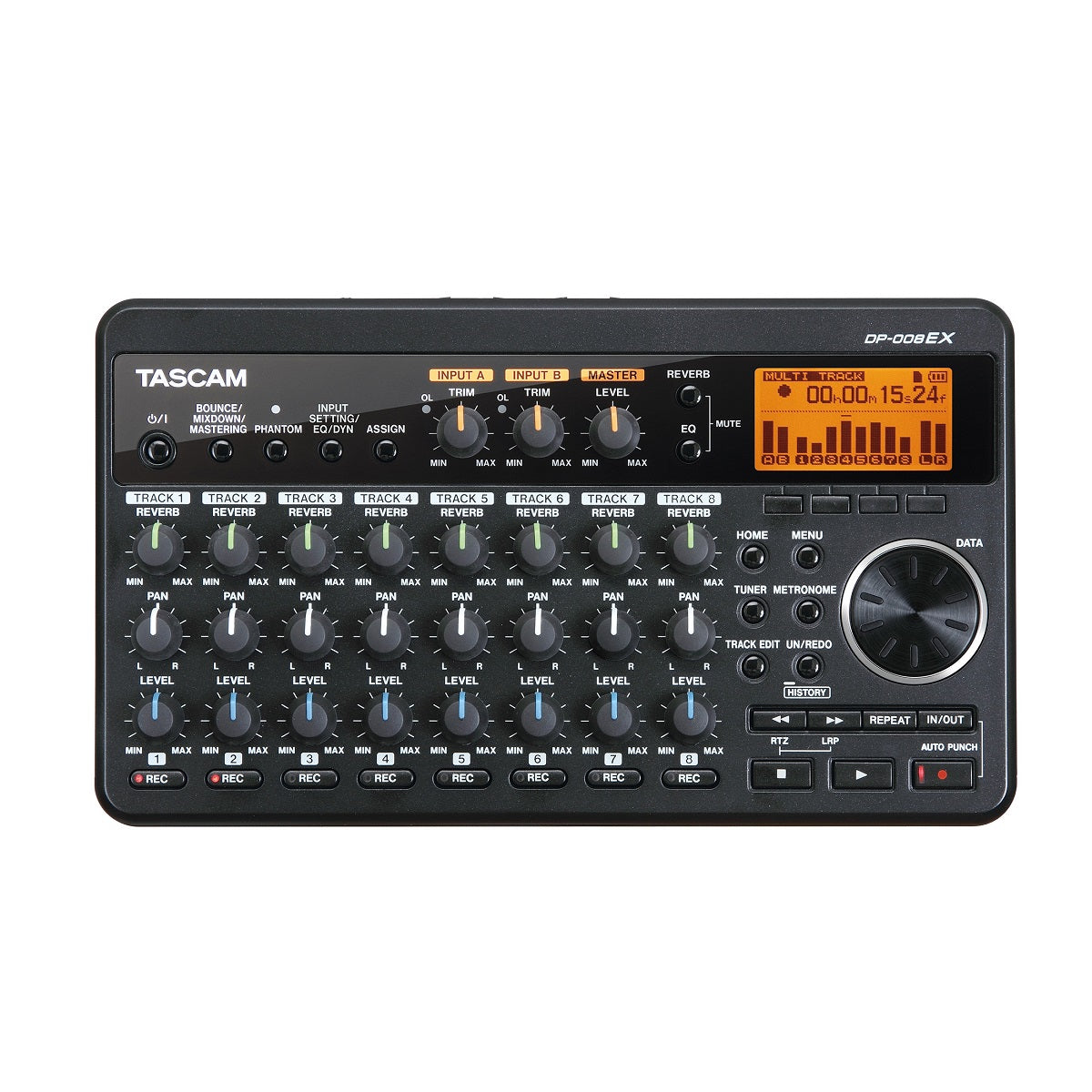 Tascam DP-008EX - Portable Multi-Track Recorder