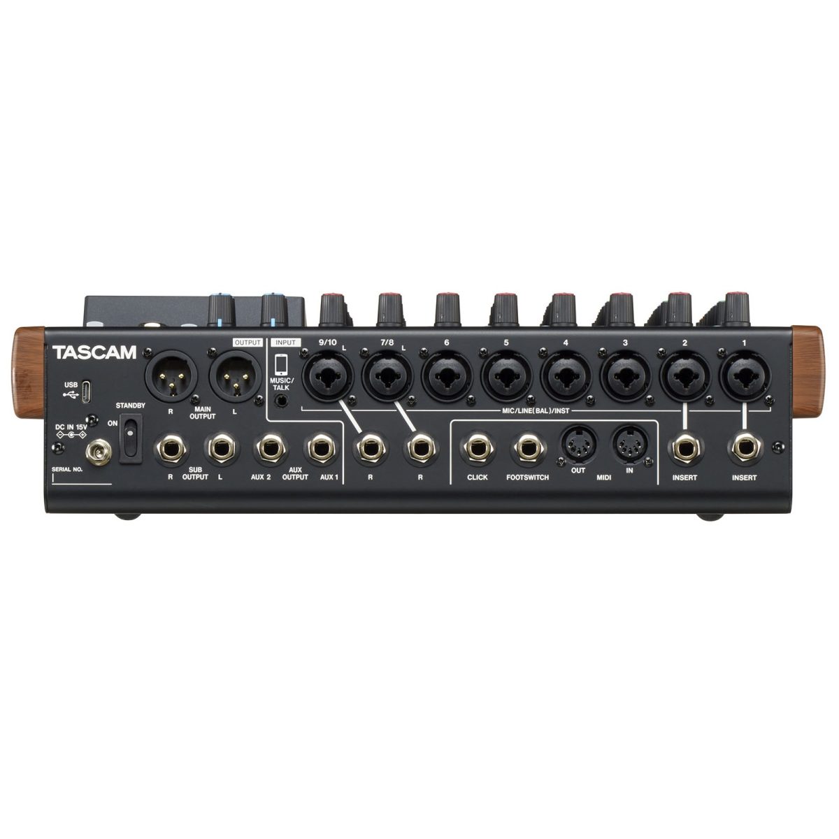 Tascam - Model 12 Digital Recording Mixer With Daw Controller & Audio Interface