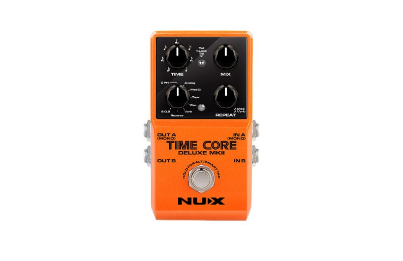NUX - Delay Guitar Effects Pedal With 7 Delay Types #TIMECORE-DELUXE-MKII