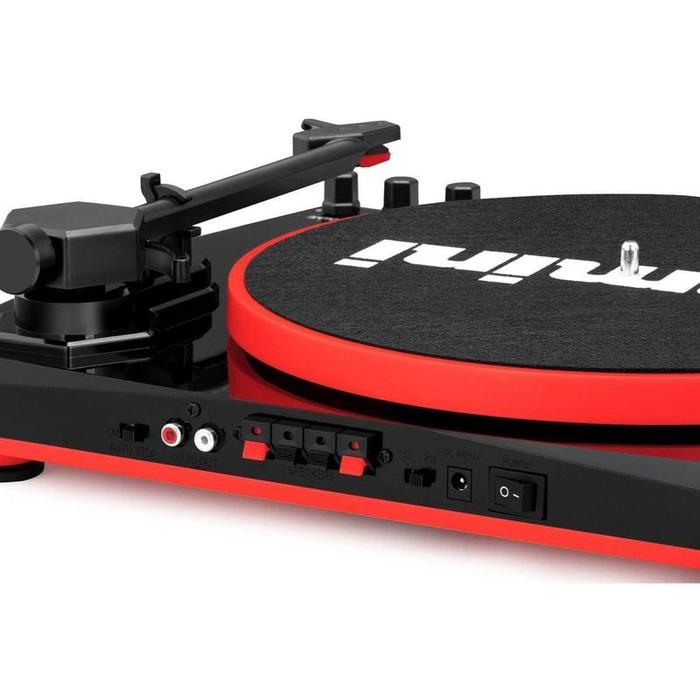 Gemini - Stereo Turntable System, Black / Red #TT-900BR