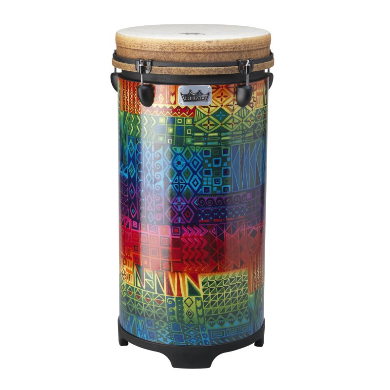 Remo - Series Tubano® Drum - Tunable, Rainbow, 12" #TU-1112-17