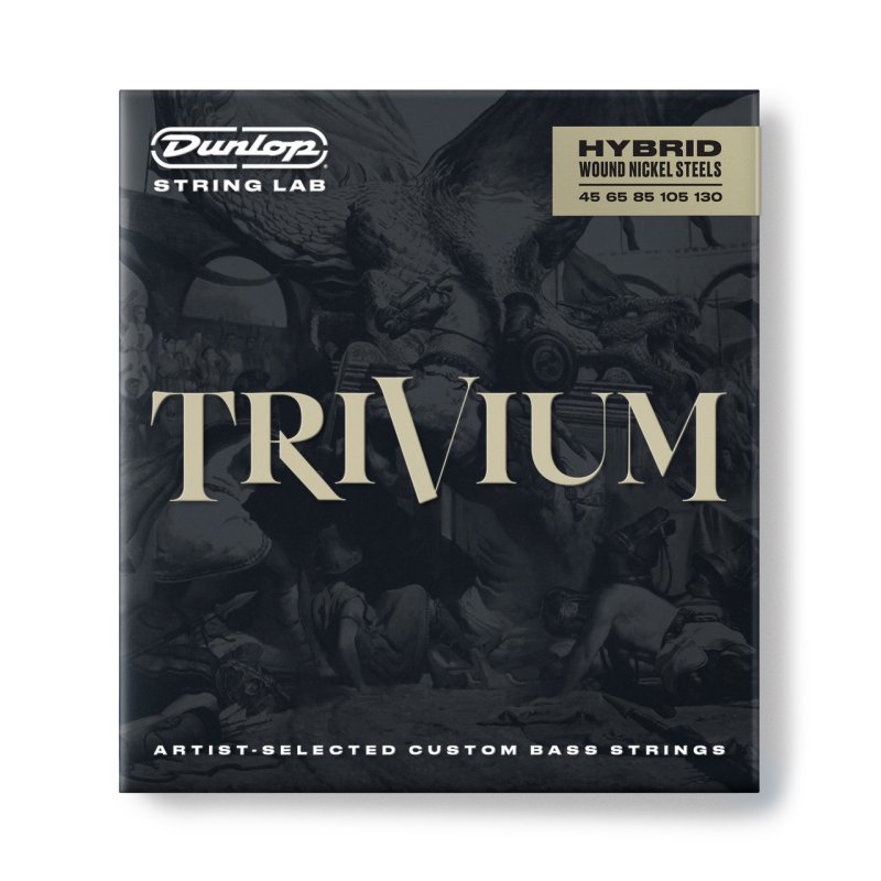 Dunlop - Trivium Hybrid Wound Nickel Bass Strings, 5 String #TVMSB45130