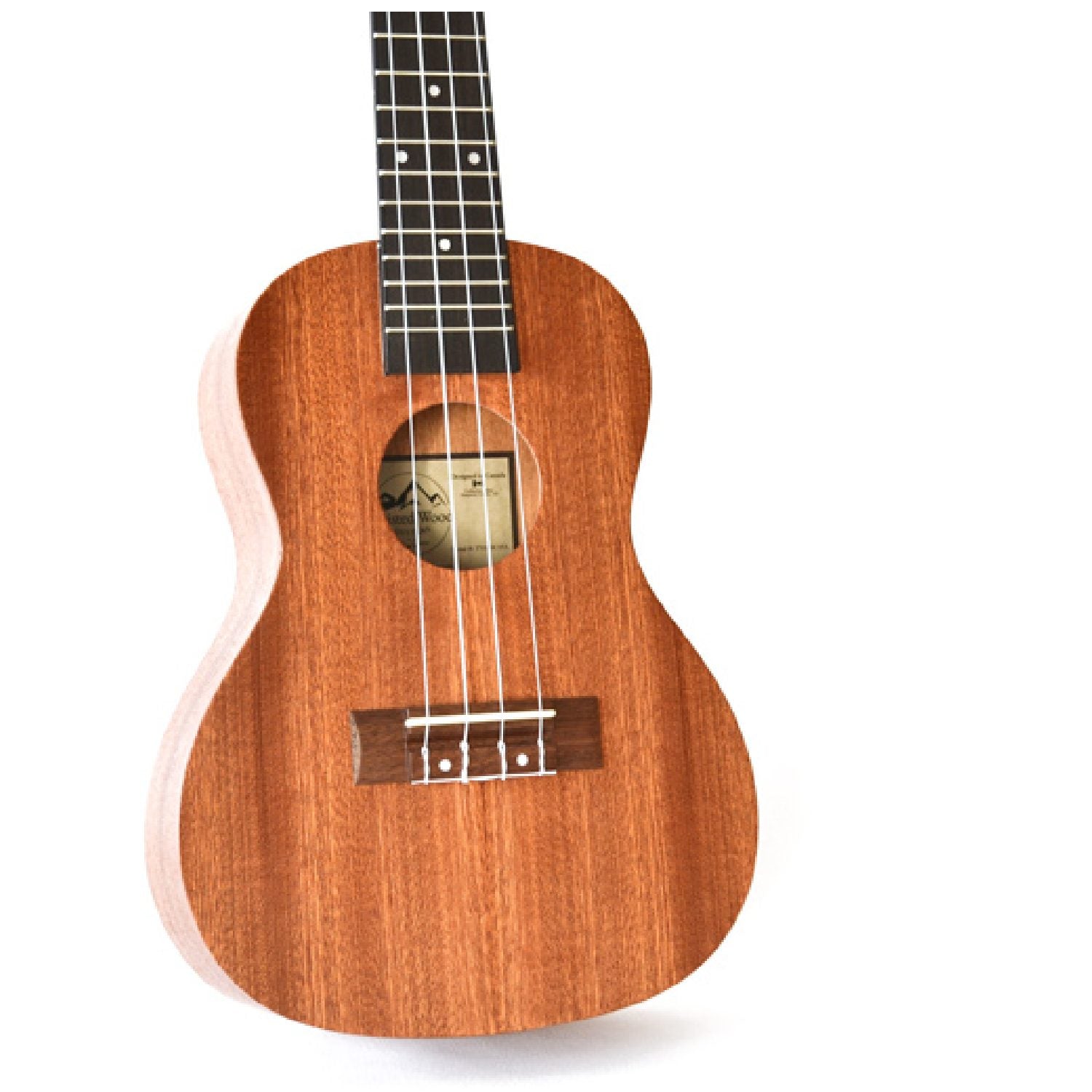 Twisted Wood Tyro Ukulele - TYO50 body