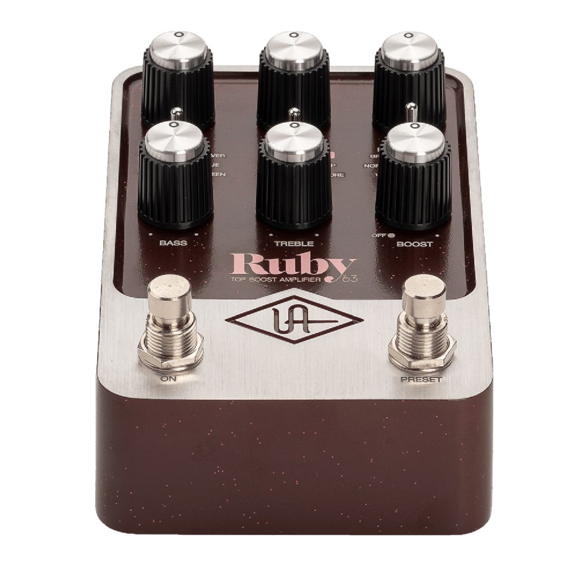 Universal Audio - Ruby '63 Top Boost Amplifier Pedal Front