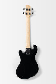 Kala - Solid Body 4-String Floral Black Burst Fretted U•BASS® #UBASS-SB-F-BKB-FS