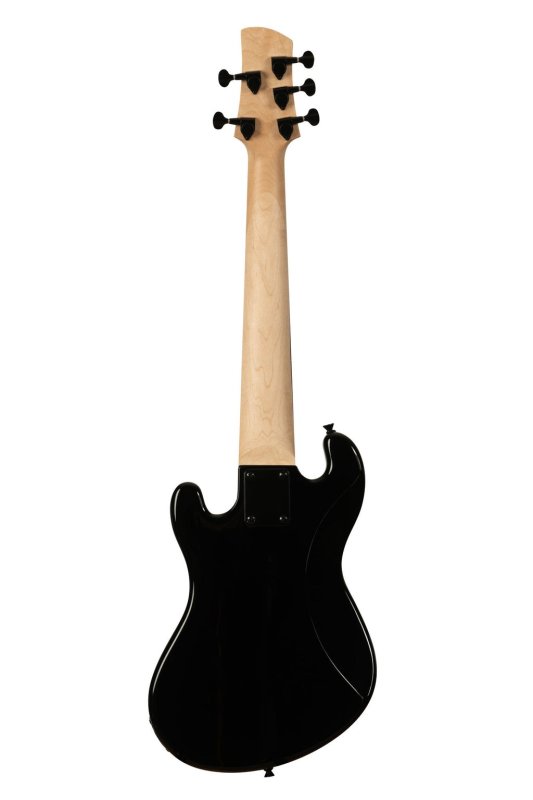 Kala - Solid Body 5-String Jet Black Fretless U-BASS #UBASS-SB5-BK-FL