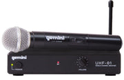 Gemini - Single-channel UHF Wireless Microphone System With Handheld Microphone, F1: 517.6 #UHF-01M-F1