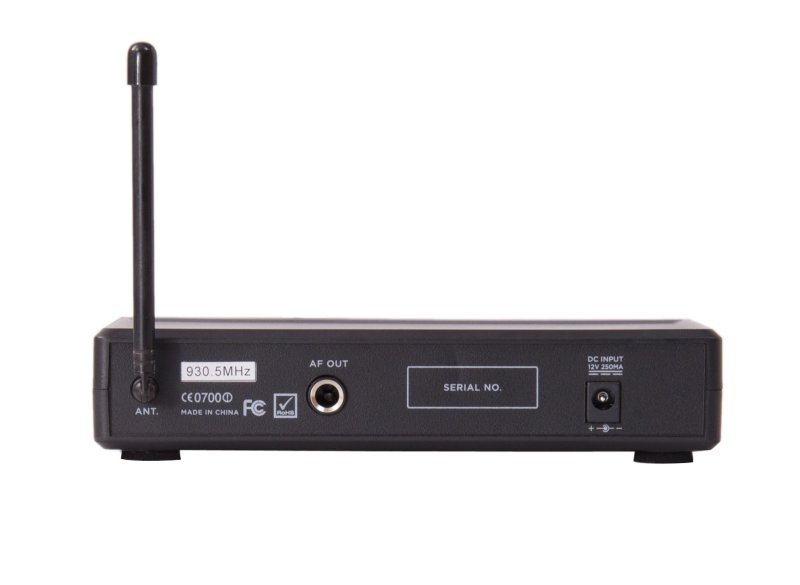 Gemini - Single-channel UHF Wireless Microphone System With Handheld Microphone, F1: 517.6 #UHF-01M-F1