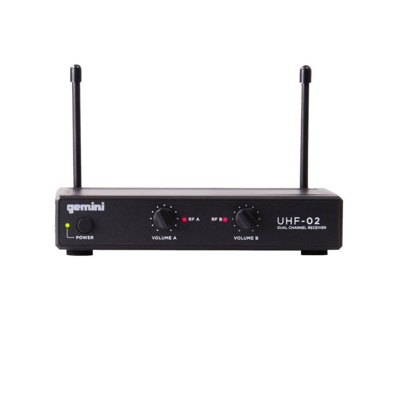 Gemini - Dual Channel Wireless Headset Lavalier Microphone System, S34 533.7+537.2 #UHF-02HL-S34