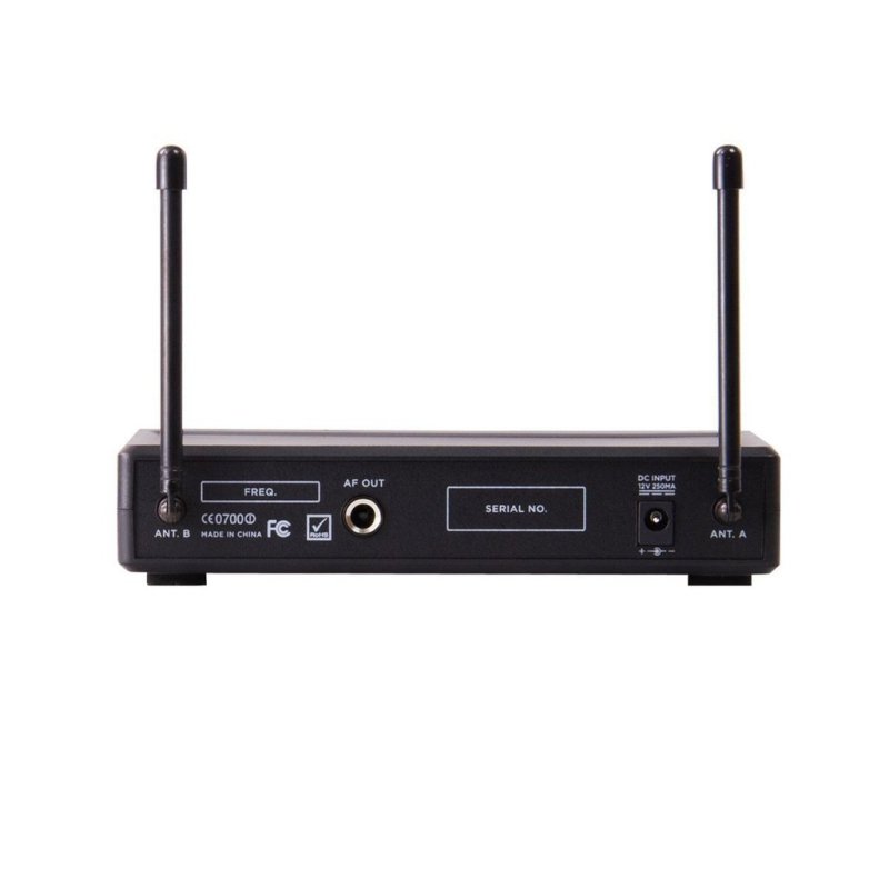 Gemini - Dual Channel Wireless Headset Lavalier Microphone System, S34 533.7+537.2 #UHF-02HL-S34