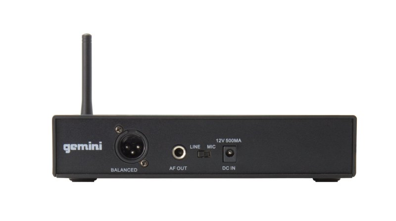 Gemini - Single Channel Wireless Handheld Microphone System #UHF-6100M-R2