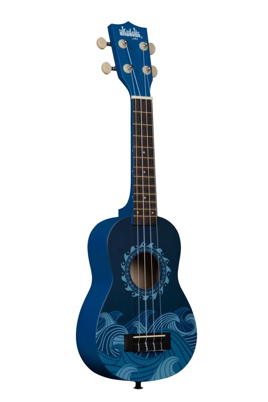 Kala - Deep Blue Ukadelic Soprano Ukulele #UK-DEEPBLUE