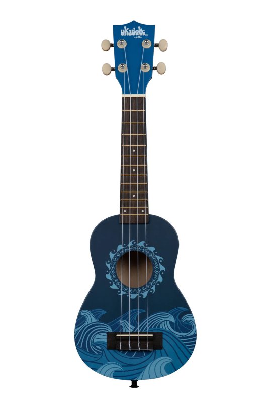 Kala - Deep Blue Ukadelic Soprano Ukulele #UK-DEEPBLUE