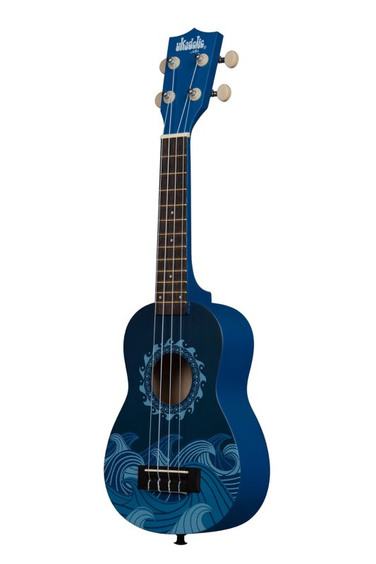 Kala - Deep Blue Ukadelic Soprano Ukulele #UK-DEEPBLUE