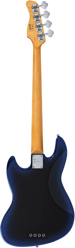 Sire - Sire V3 New Gen 4-String Jazz Bass Guitar with Marcus Standard J-Revolution Pickups, Midnight Blueburst #V3-4-NEWGEN-MBLUE