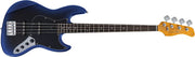 Sire - Sire V3 New Gen 4-String Jazz Bass Guitar with Marcus Standard J-Revolution Pickups, Midnight Blueburst #V3-4-NEWGEN-MBLUE