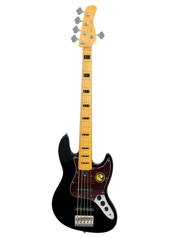 Sire - Marcus Miller V5-5 String Bass Guitar, Black #V5-ALDER-5-BK