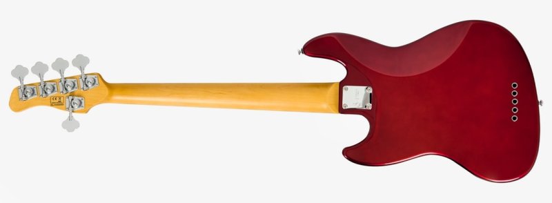 Sire - Marcus Miller V5-5 String Bass Guitar, Candy Apple Red #V5-ALDER-5-CAR