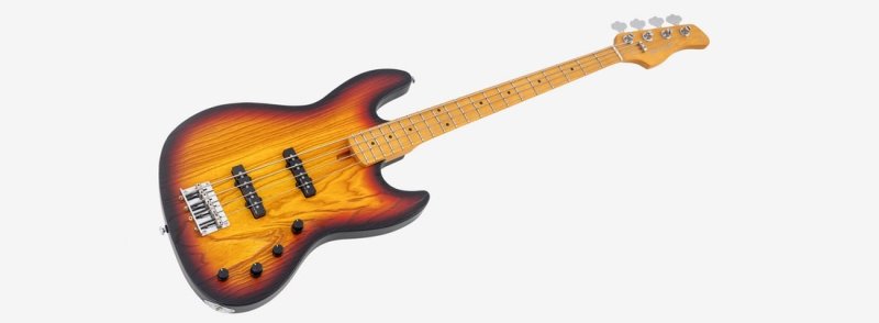 Sire - Sire Marcus Miller V6 4-String Electric Bass, 3 Tone Sunburst #V6-4-3TS