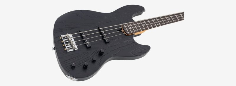 Sire - Sire Marcus Miller V6 4-String Electric Bass, Black #V6-4-BK