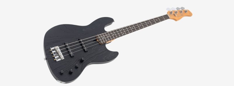 Sire - Sire Marcus Miller V6 4-String Electric Bass, Black #V6-4-BK